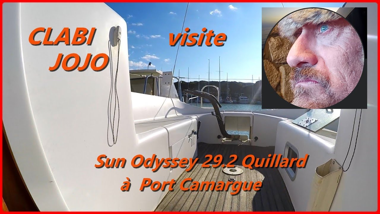 jeanneau sun odyssey 29.2 quillard mat enrouleur de GV CLABI JOJO peche en mer