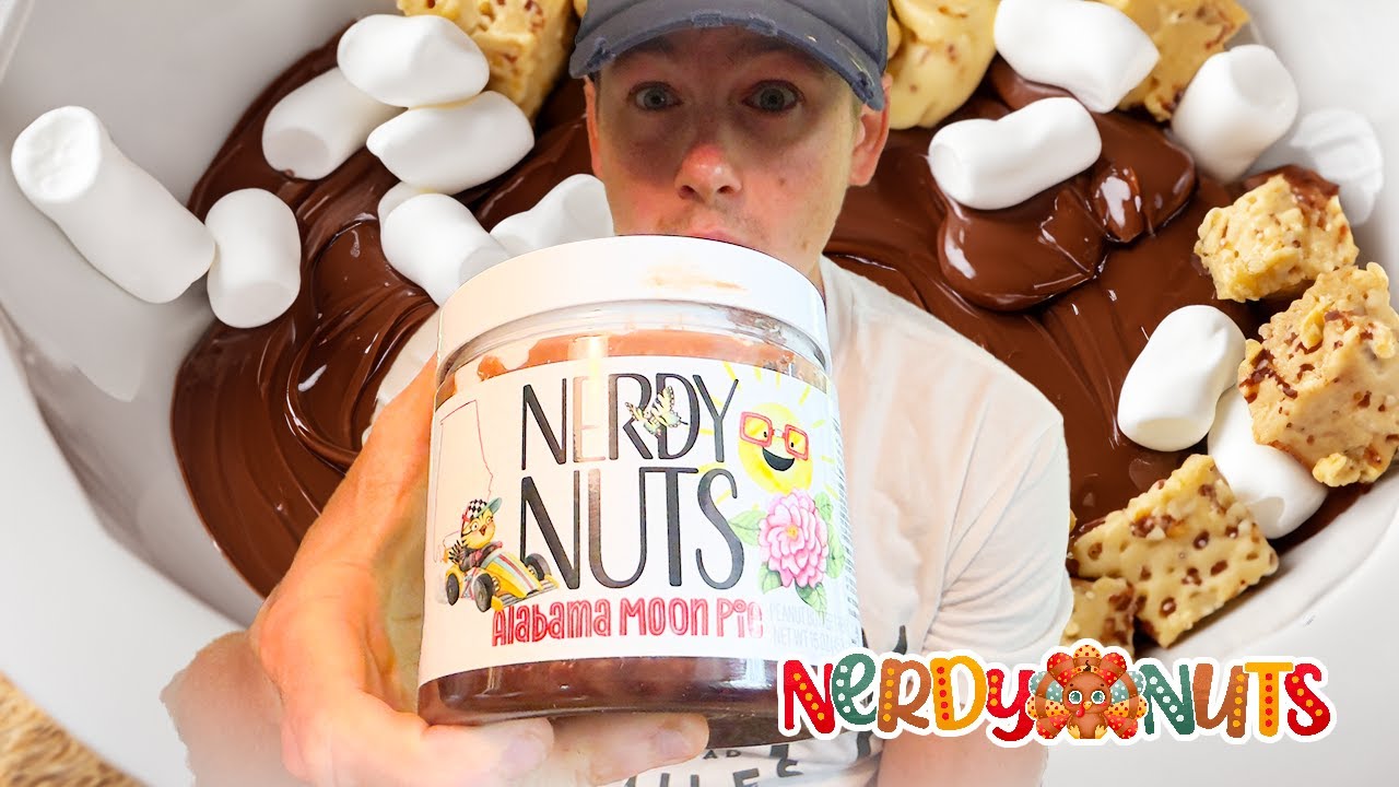🥜🍫 Alabama Moon Pie Peanut Butter Treat from Nerdy Nuts! 🌕 Limited Edition Flavor Review! 😍