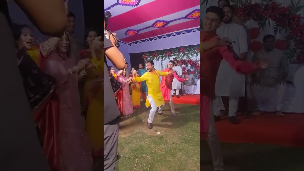 বিয়ে বাড়ীতে ড্যান্স পার্টি 🤘🤟