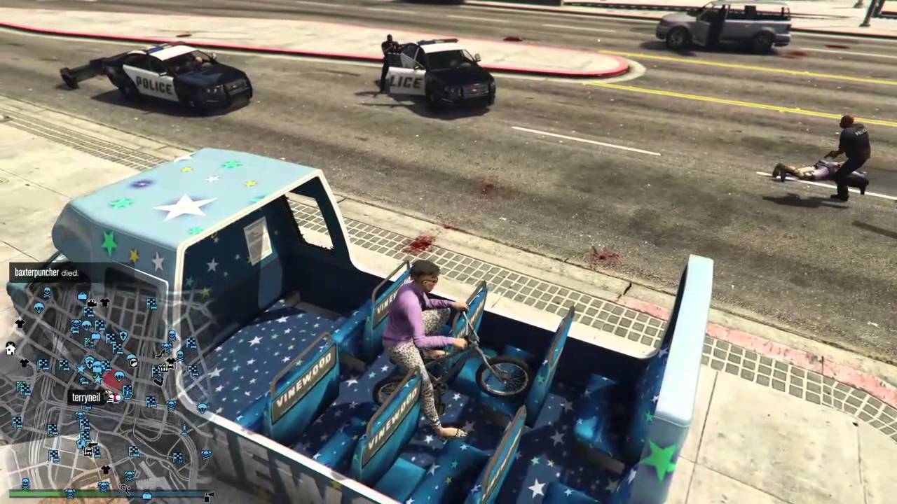 GTA V Online - Bike Rack