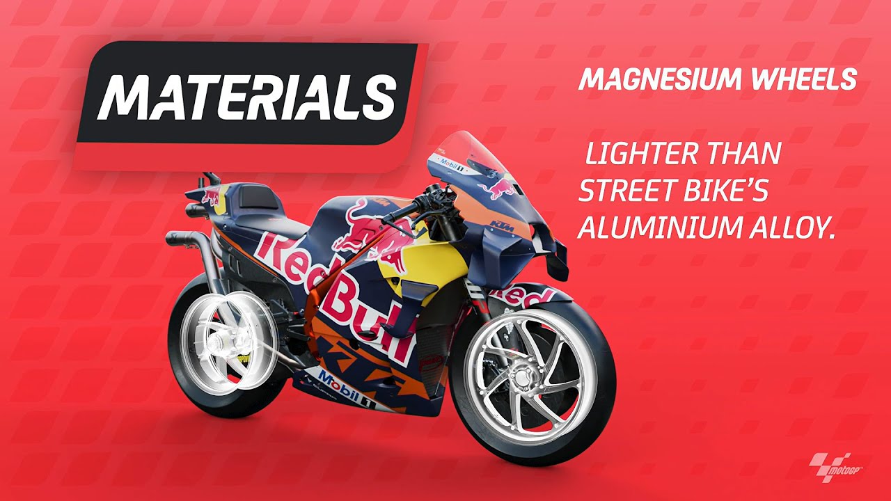 MotoGP&trade; bikes - not your standard motorcycle! 😎