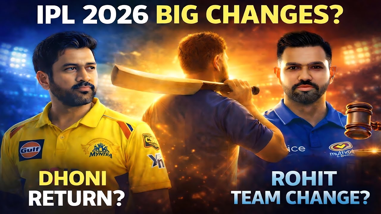 Rohit Sharma & MS Dhoni News 🏏🔥