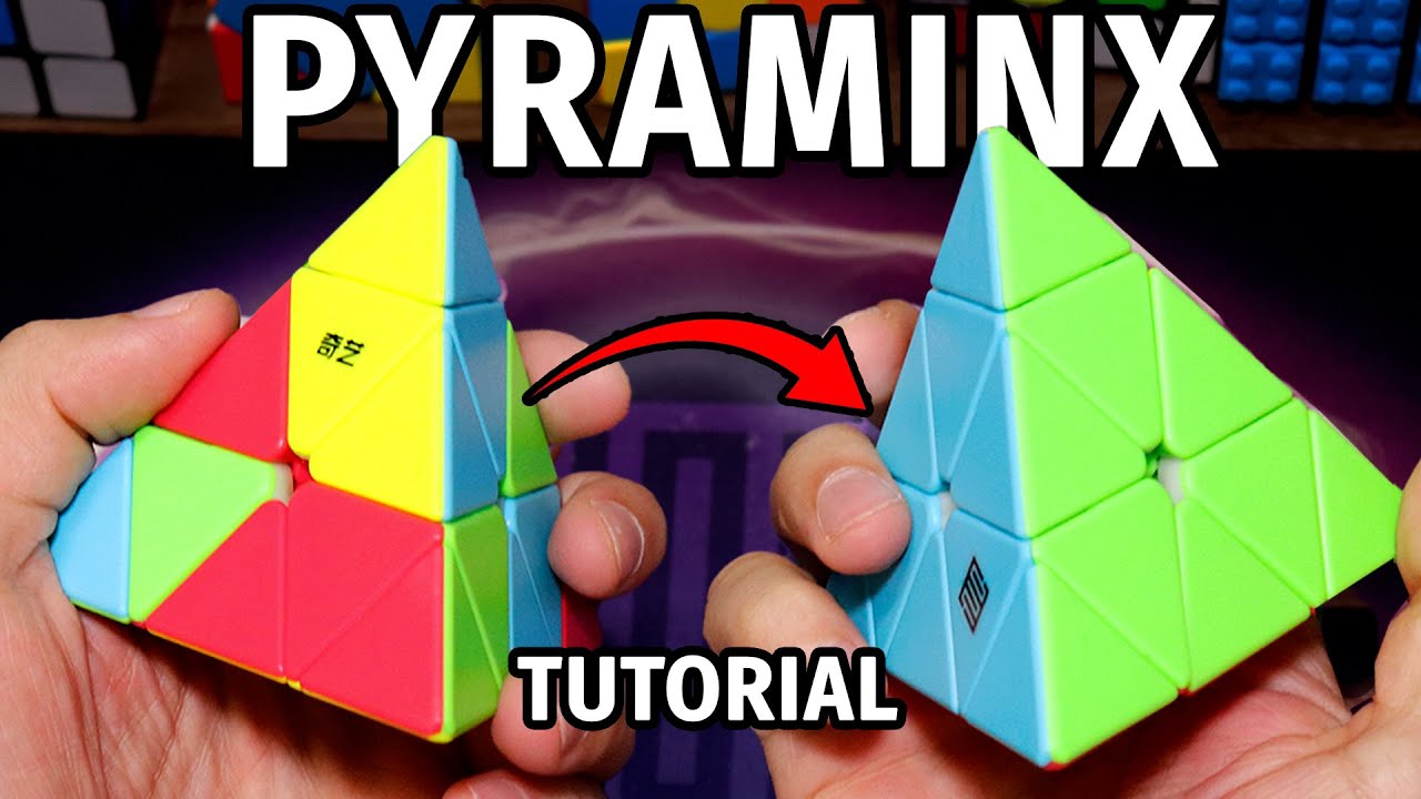 COMO MONTAR O PYRAMINX - MÉTODO BÁSICO