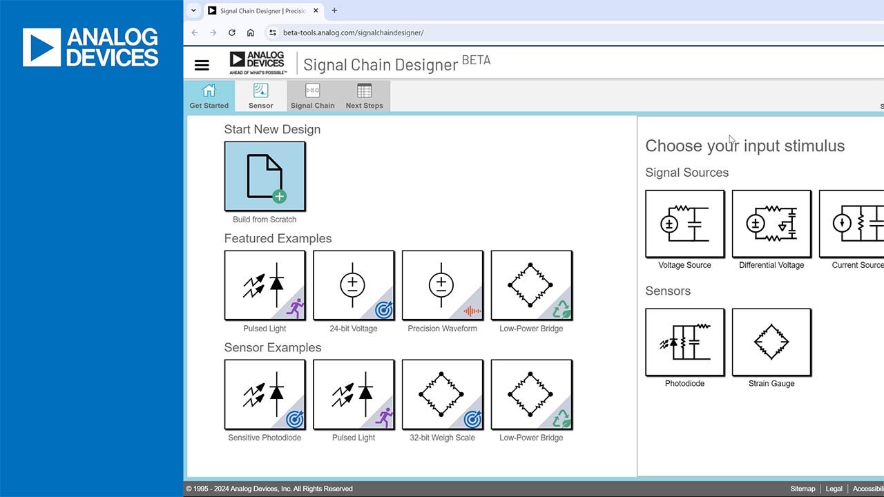 Signal Chain Designer: Getting Started