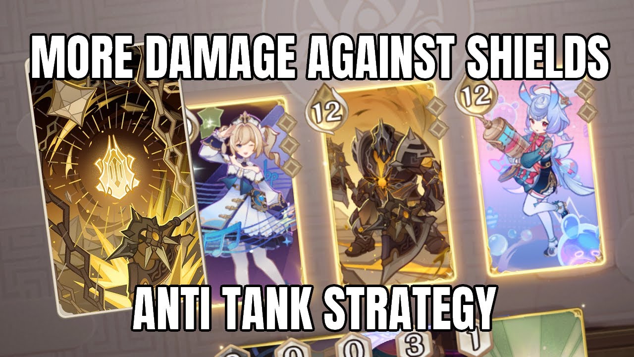 Rockbreaker Ax Counters Shield and Damage Reduction! | Genshin TCG