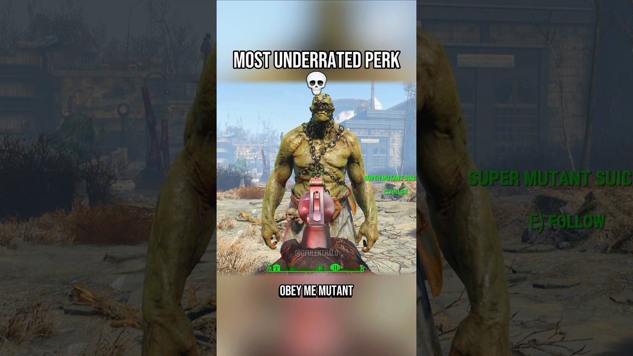 Fallout 4 Best Perk🤯