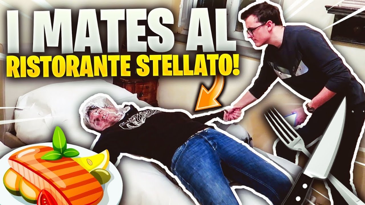 I MATES AL RISTORANTE STELLATO! ANIMA E SABRI IN INCOGNITO A LUCCA!