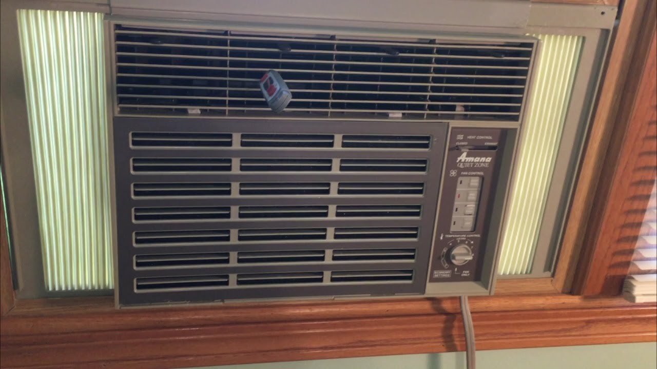 1994 Amana 6700 BTU air conditioner adventure