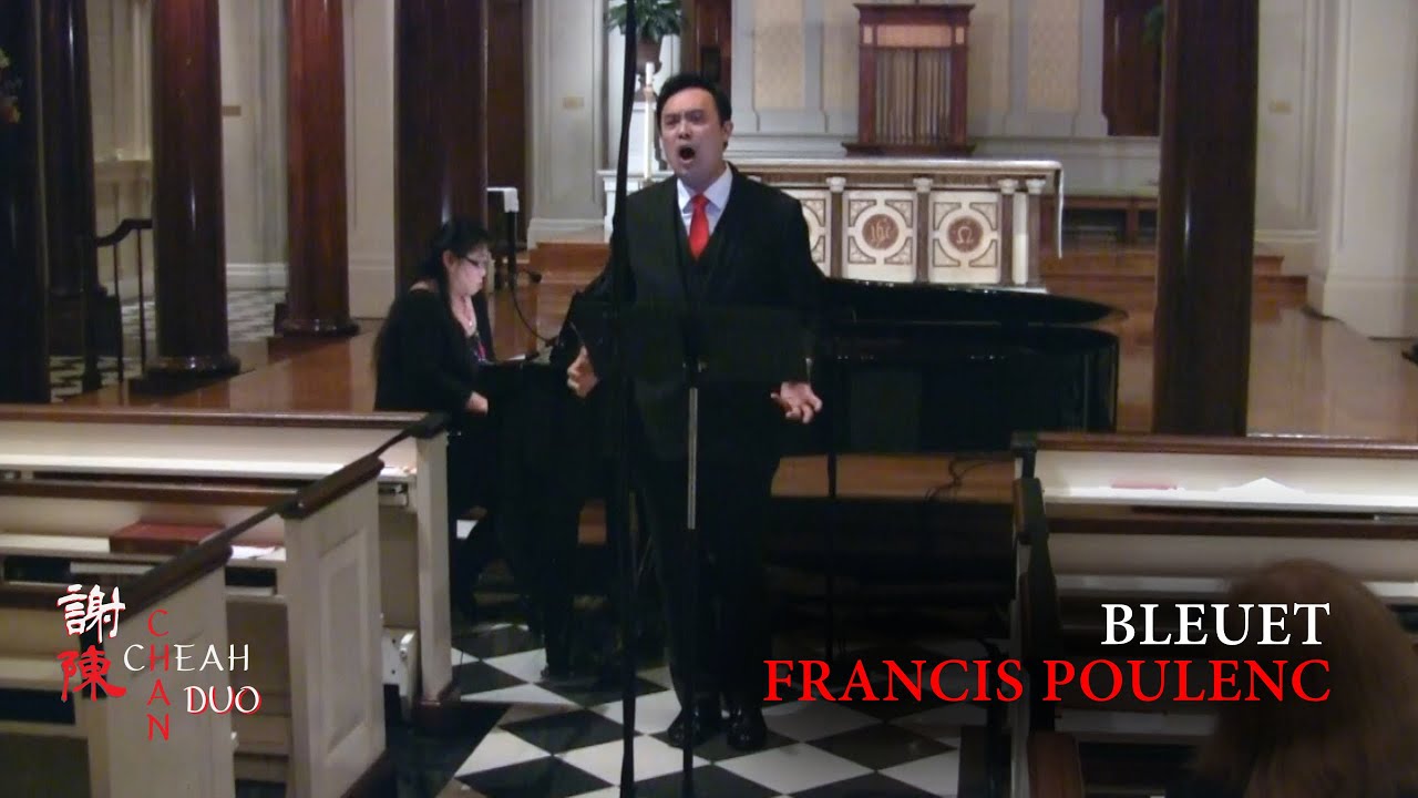 Bleuet, by Francis Poulenc