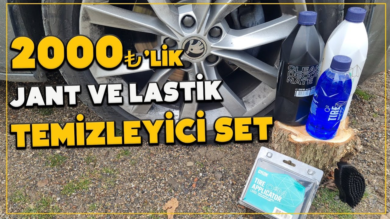 Gyeon Lastik - Jant Temizleyici ve Koruma Seti - Detaylı İnceleme - Test ve Sonuçları