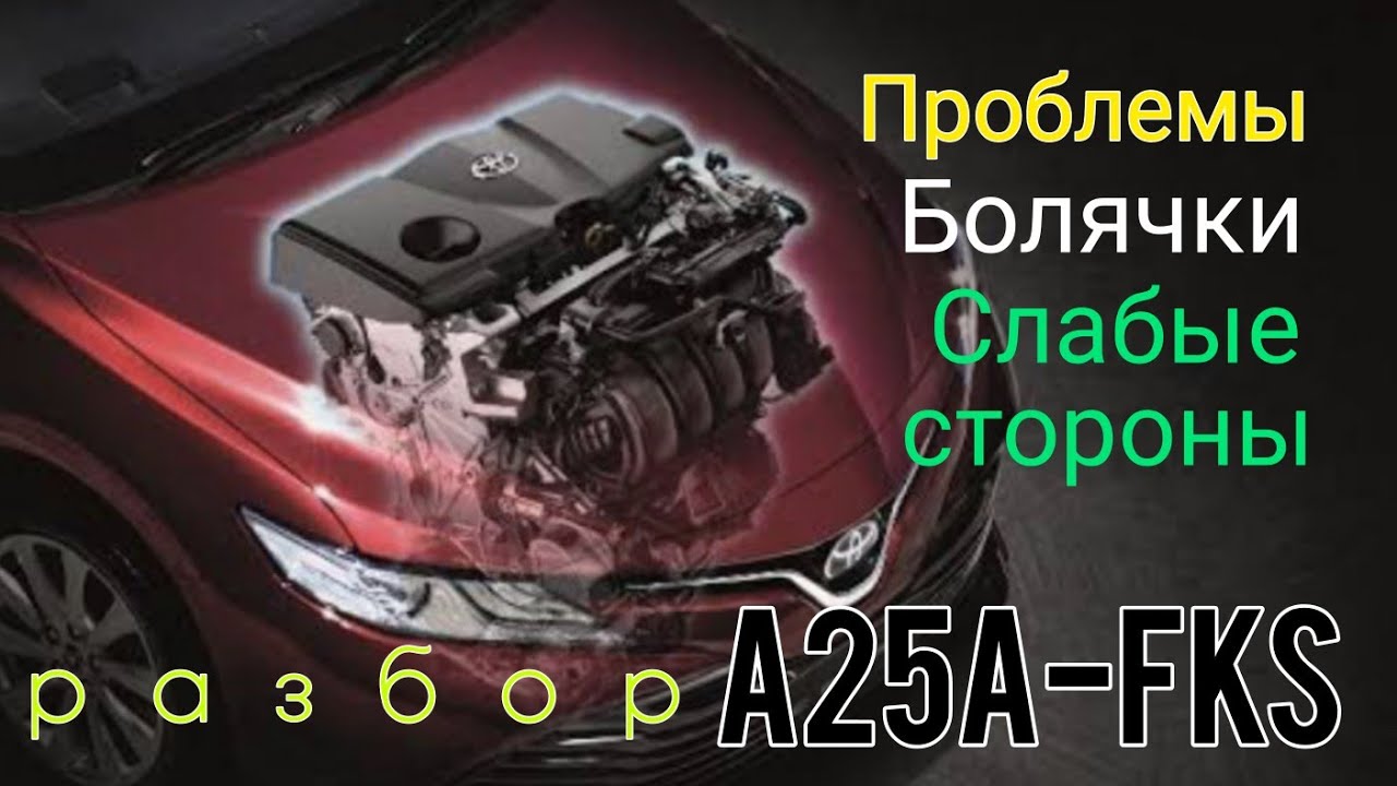 Toyota A25A-FKS с чем мы сталкиваемся ежедневно.