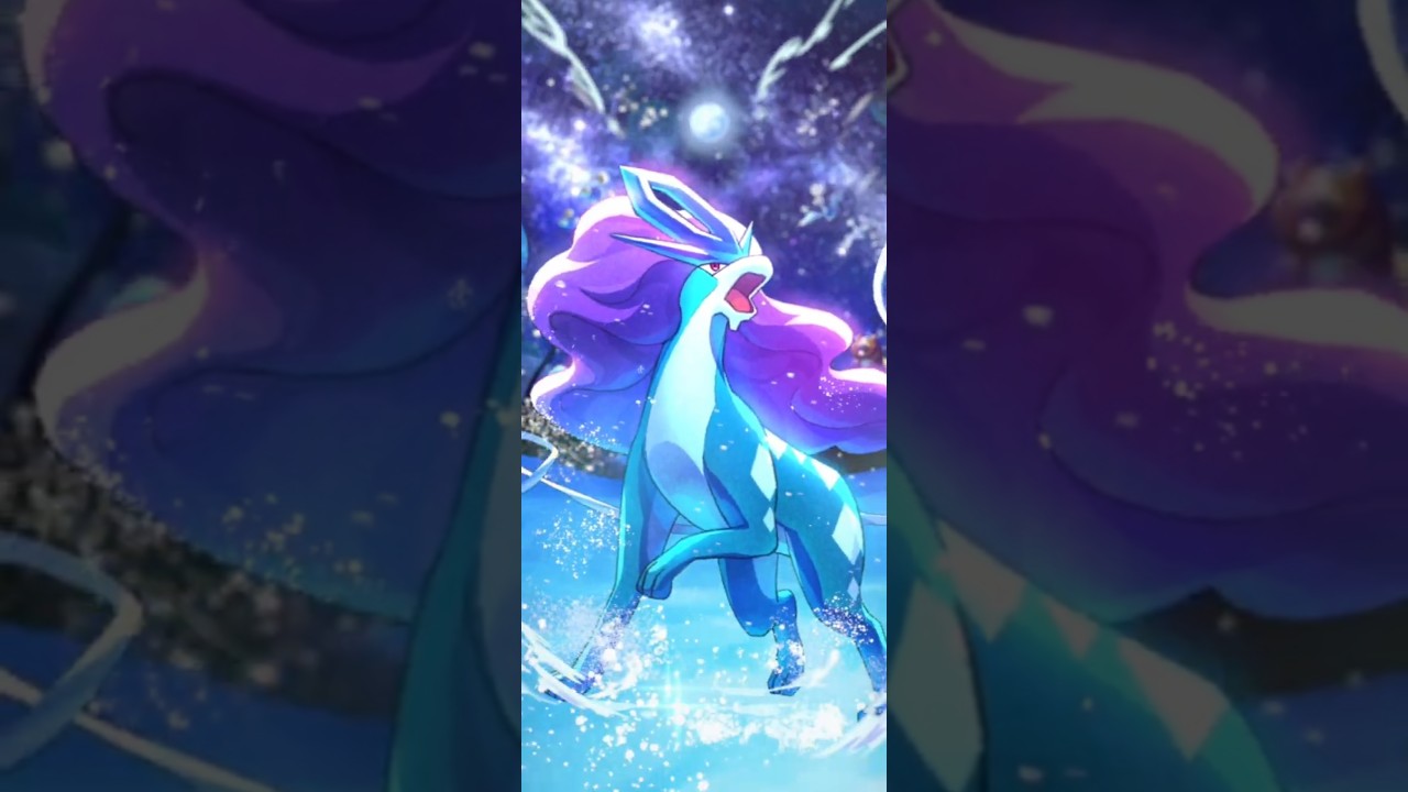 Suicune EX Immersive Card (Pok&eacute;mon TCG Pocket - Secluded Springs) #pockettcg #pokemoncards