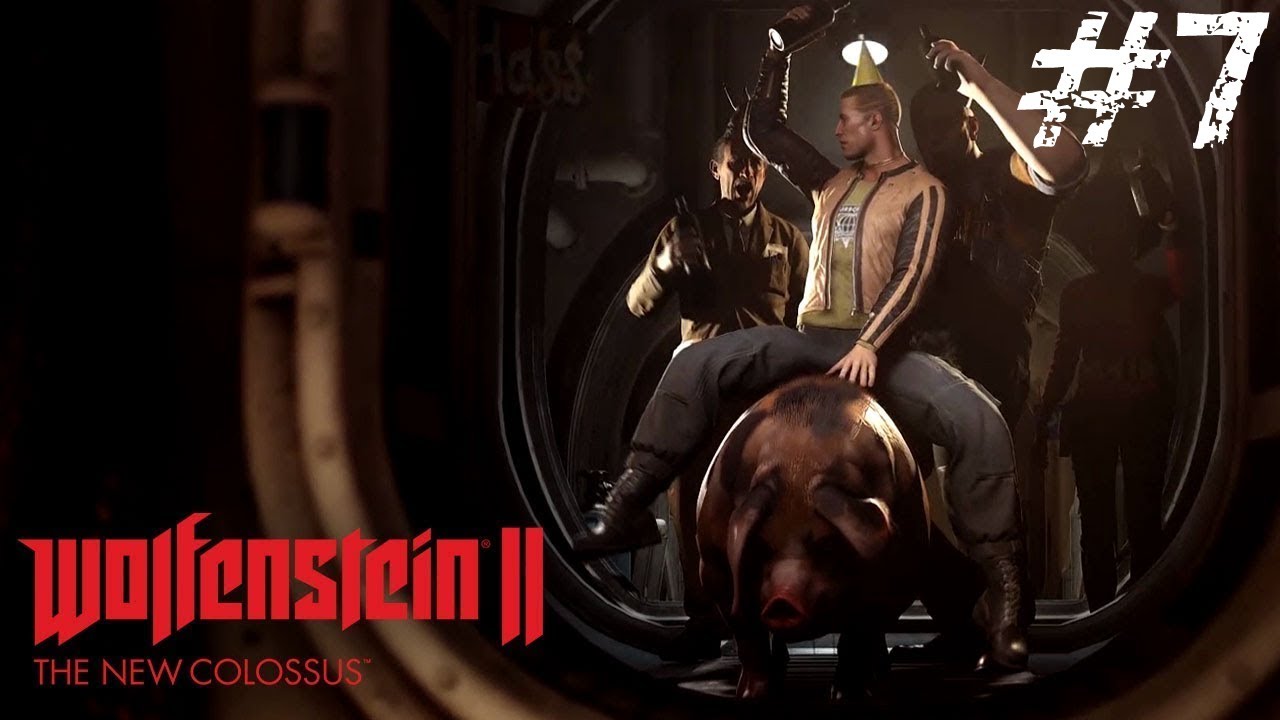 ДЕНЬ РОЖДЕНИЯ!Wolfenstein II: The New Colossus Прохождение #7