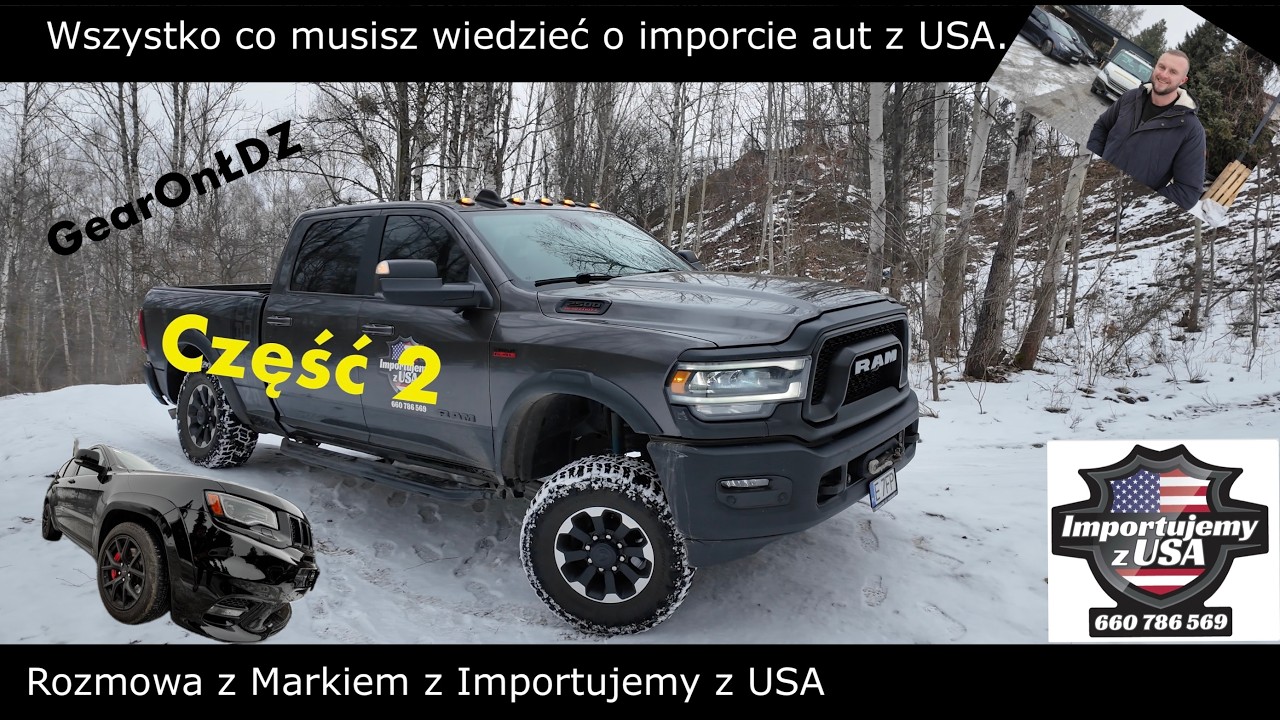 RAM 2500, Jeep, 6.4SRT, import aut z USA i Kanady. Rozmowa z Markiem z Importujemyzusa.pl część 2