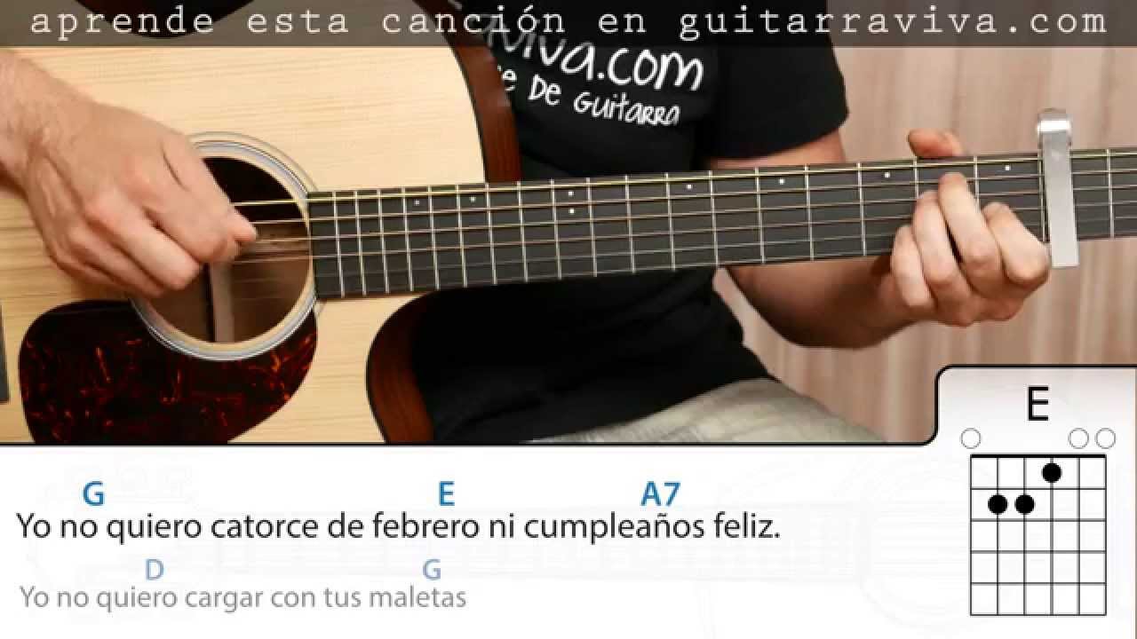 Contigo de Joaquín Sabina en guitarra con acordes y letra sabina