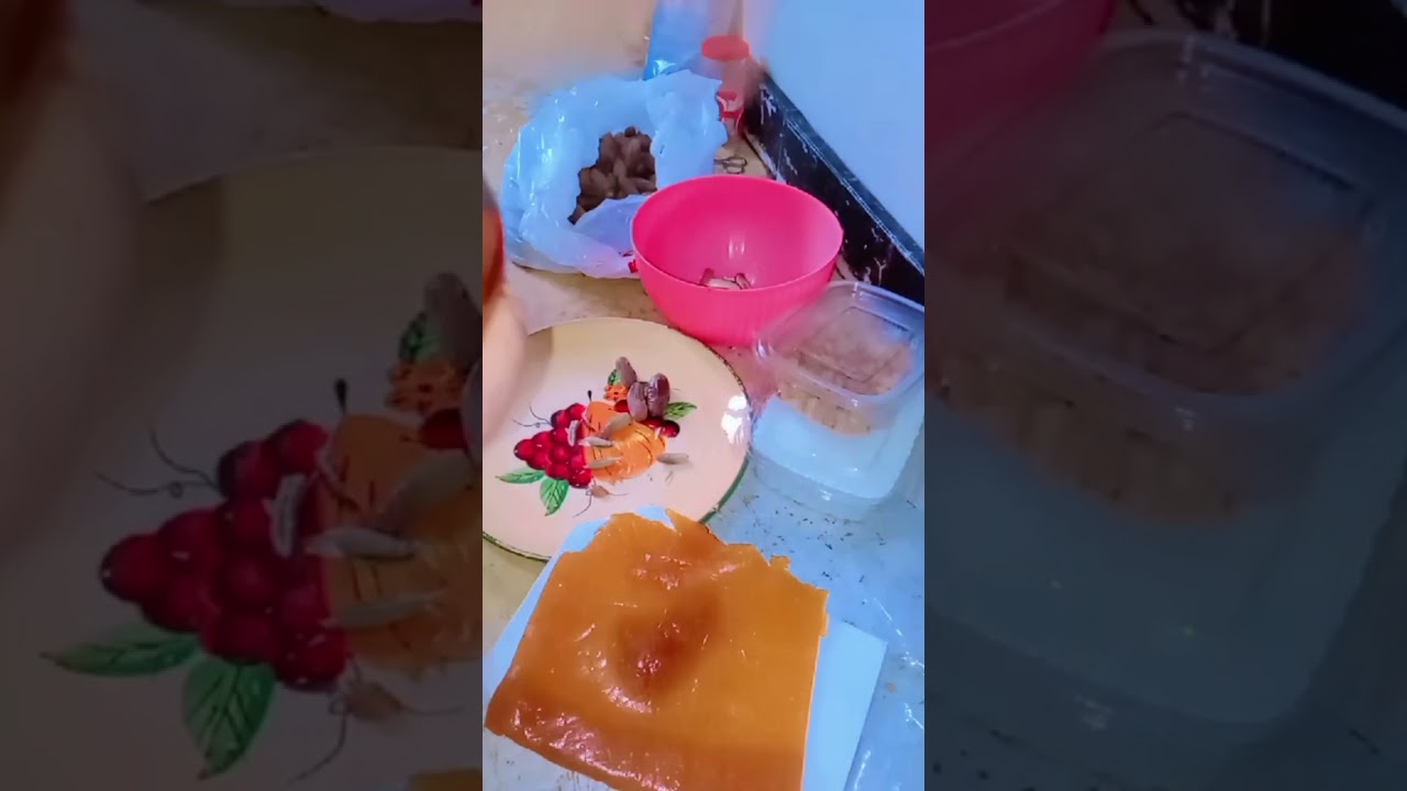 سفره اول يوم رمضان لازم المحشي والبط