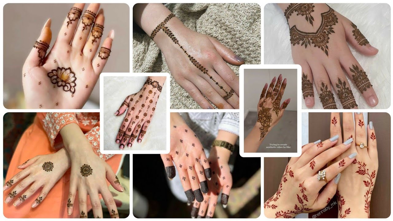 Minimal Mehndi Designs | Latest Mehndi Designs for Wedding and Functions | Arabic Mehndi Design