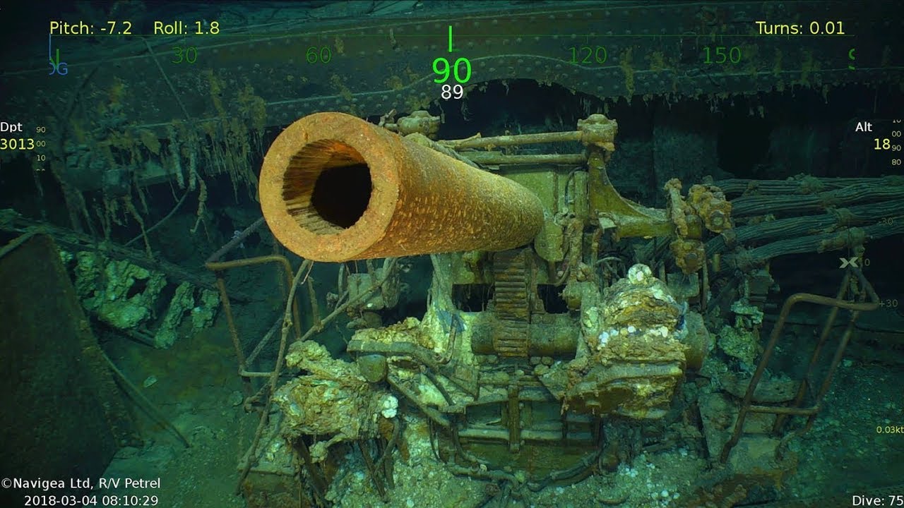 Найдены обломки USS Lexington