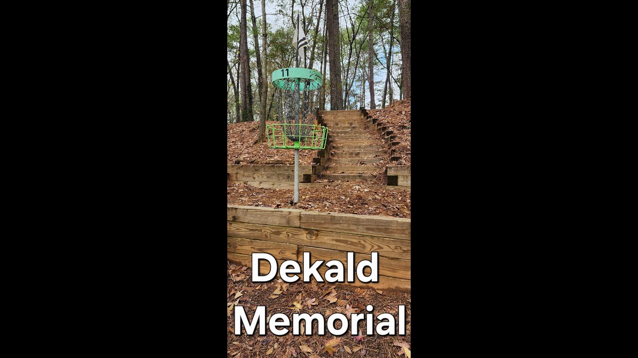 Dekalb Memorial Disc Golf Course with the Discraft Raptor!  Atlanta, GA. #discgolf #dekalbcounty