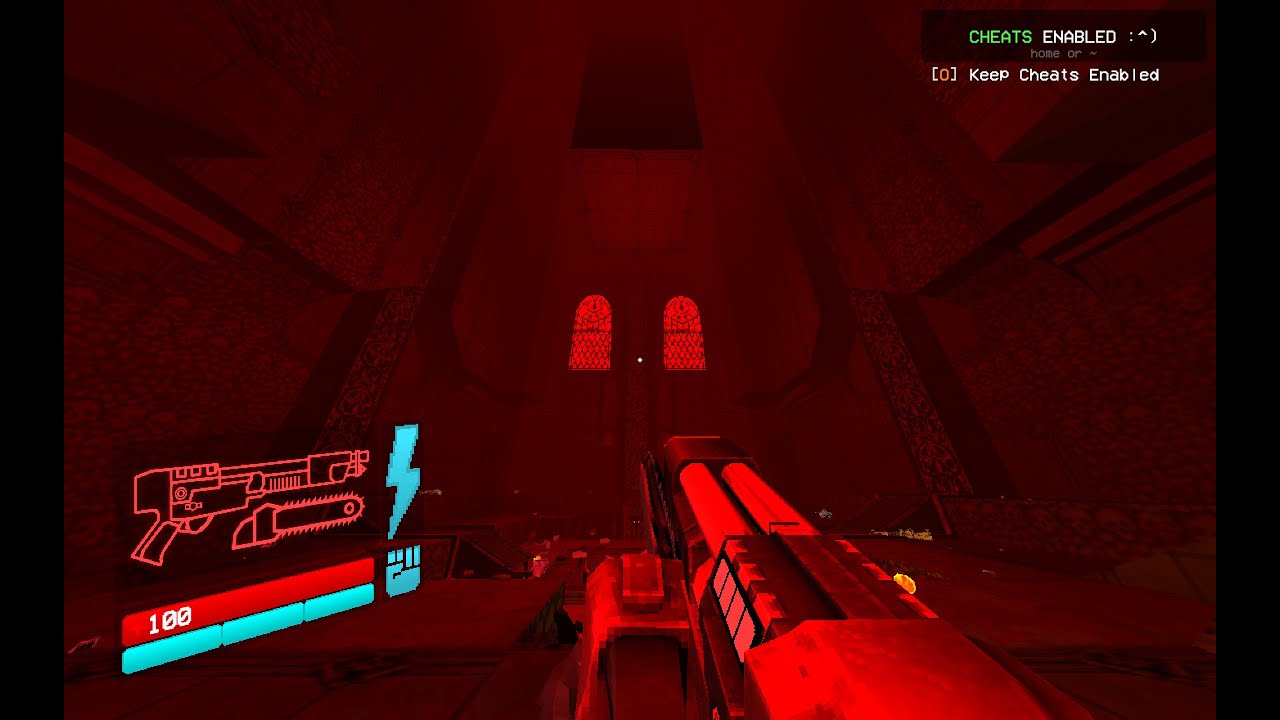 Ultrakill P-2 Final Gauntlet Room on Brutal with ForceRadiance