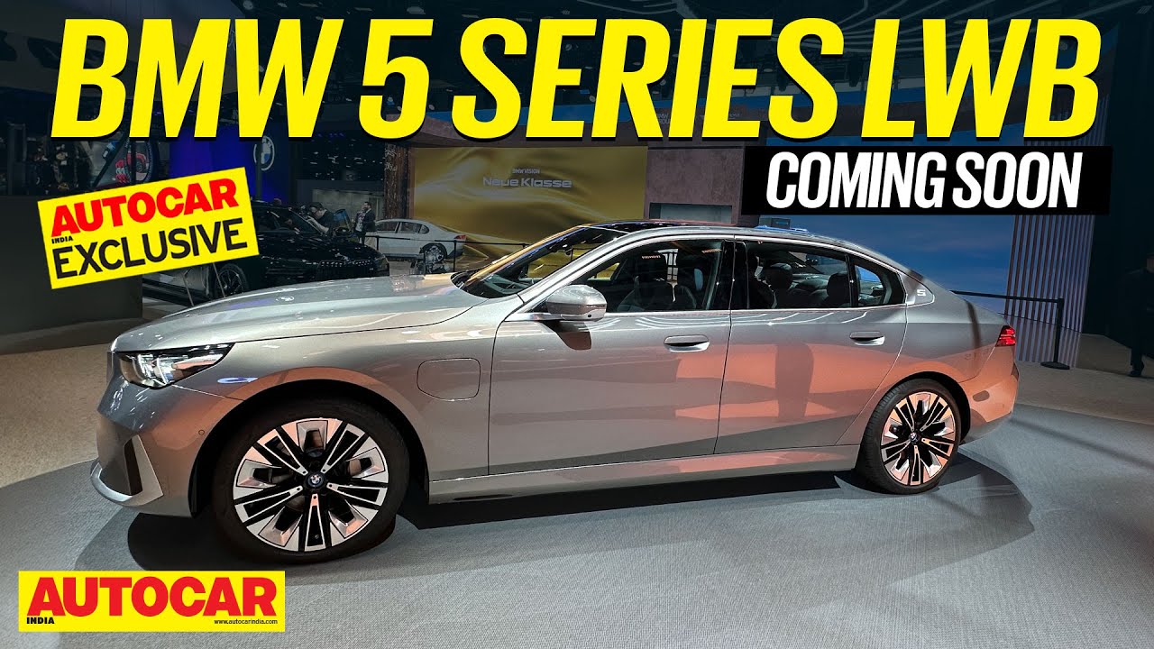 BMW i5 LWB - Long wheelbase 5 Series coming to India | Walkaround | @autocarindia1