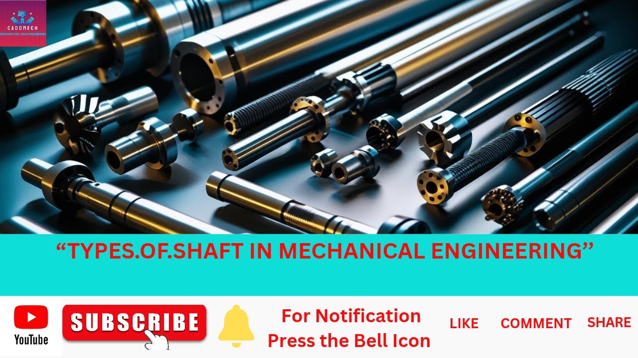 Types of Shafts in Mechanical Engineering
