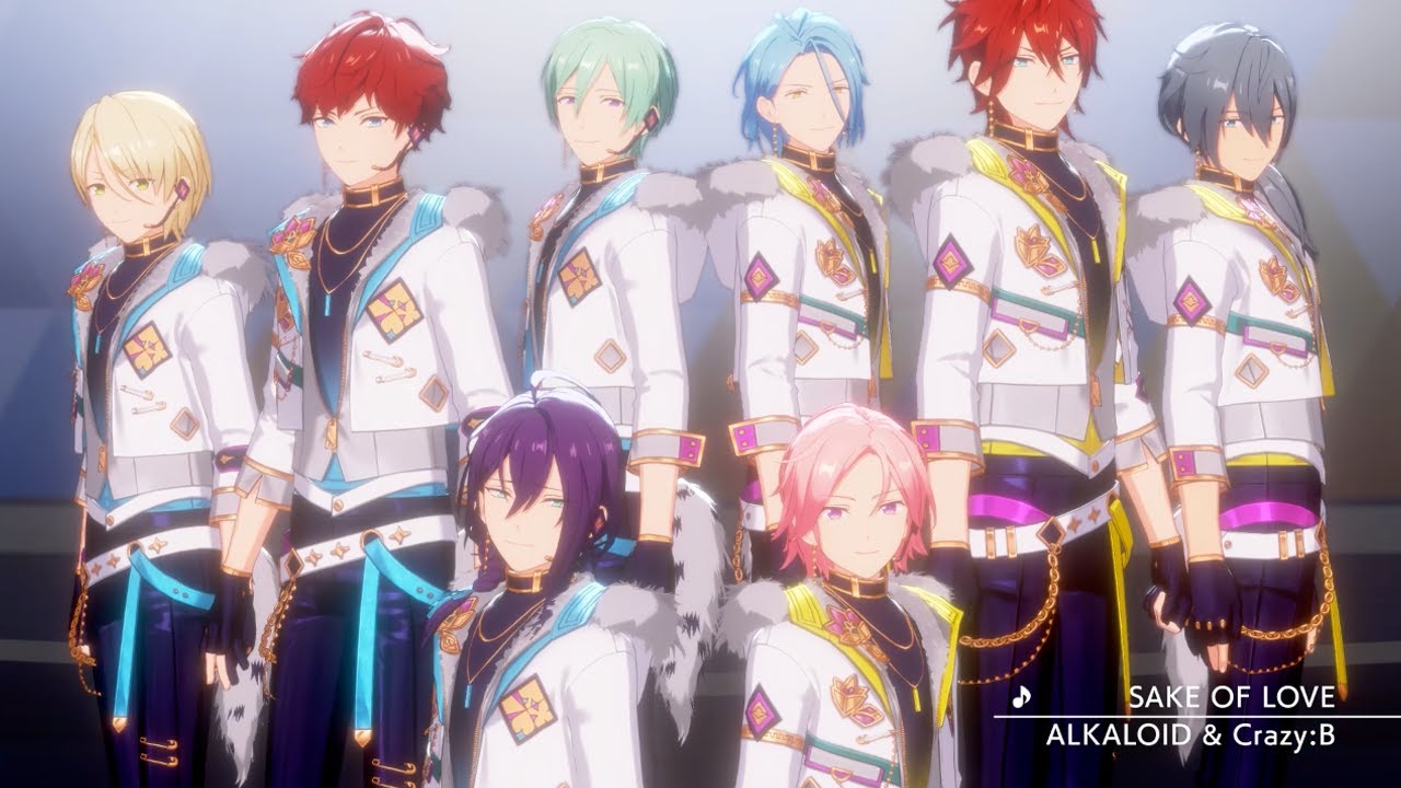 ALKALOID & Crazy:B「SAKE OF LOVE」 あんさんぶるスターズ！！ Music ゲームサイズMV