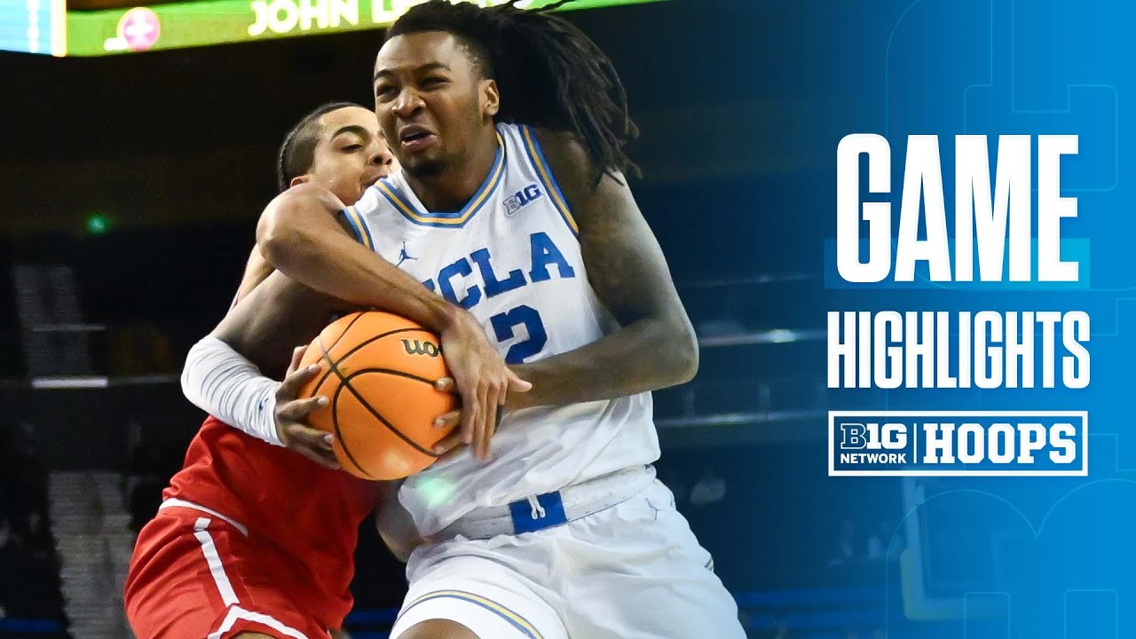 Boston at UCLA | HIGHTLIGHTS | Big Ten Men's Basketball | 11/11/24