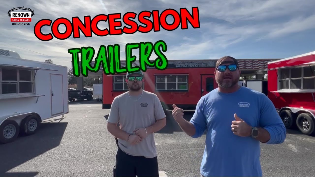 Discover 3 Amazing Concession Trailers for Your Next Business Venture!
