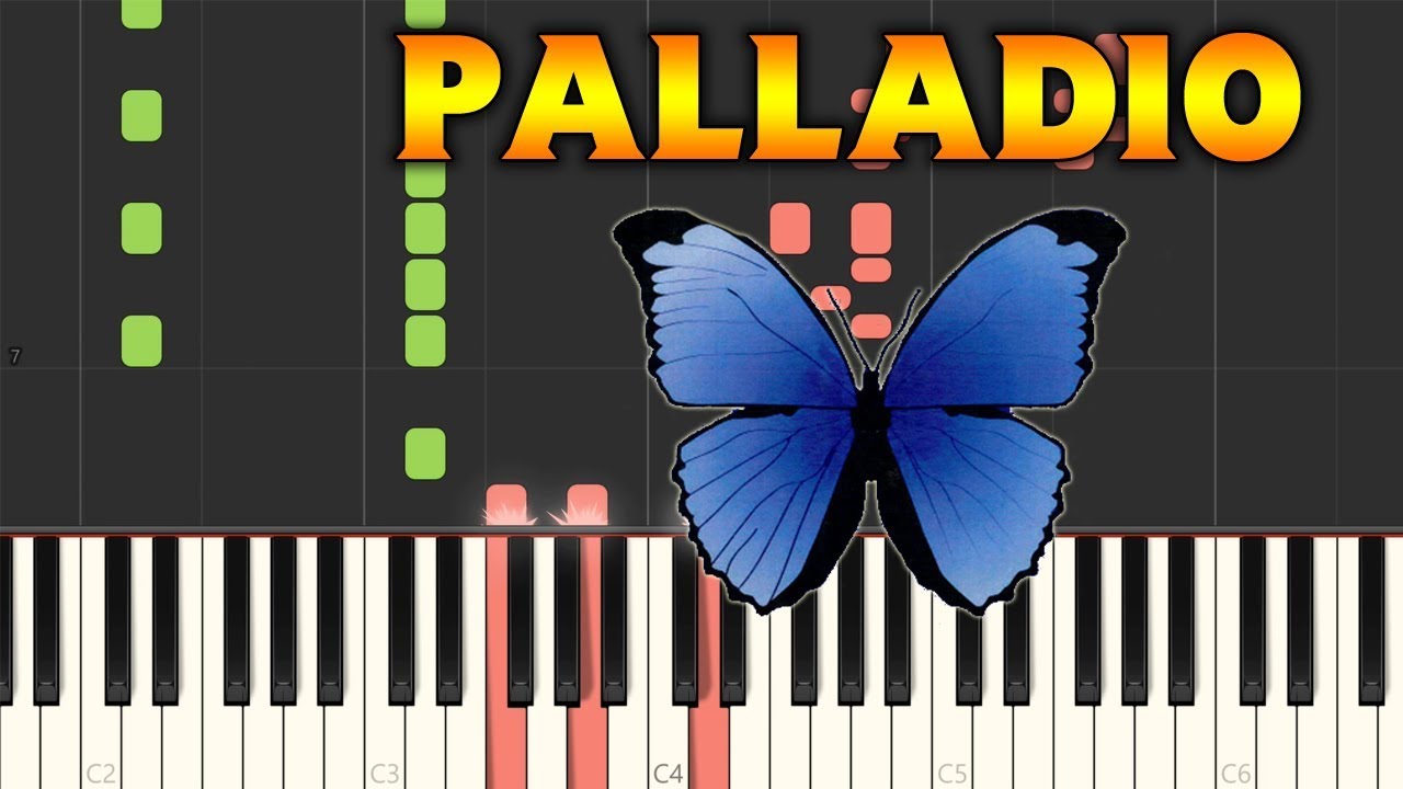 Palladio - Karl Jenkins [Piano Tutorial] (Synthesia)