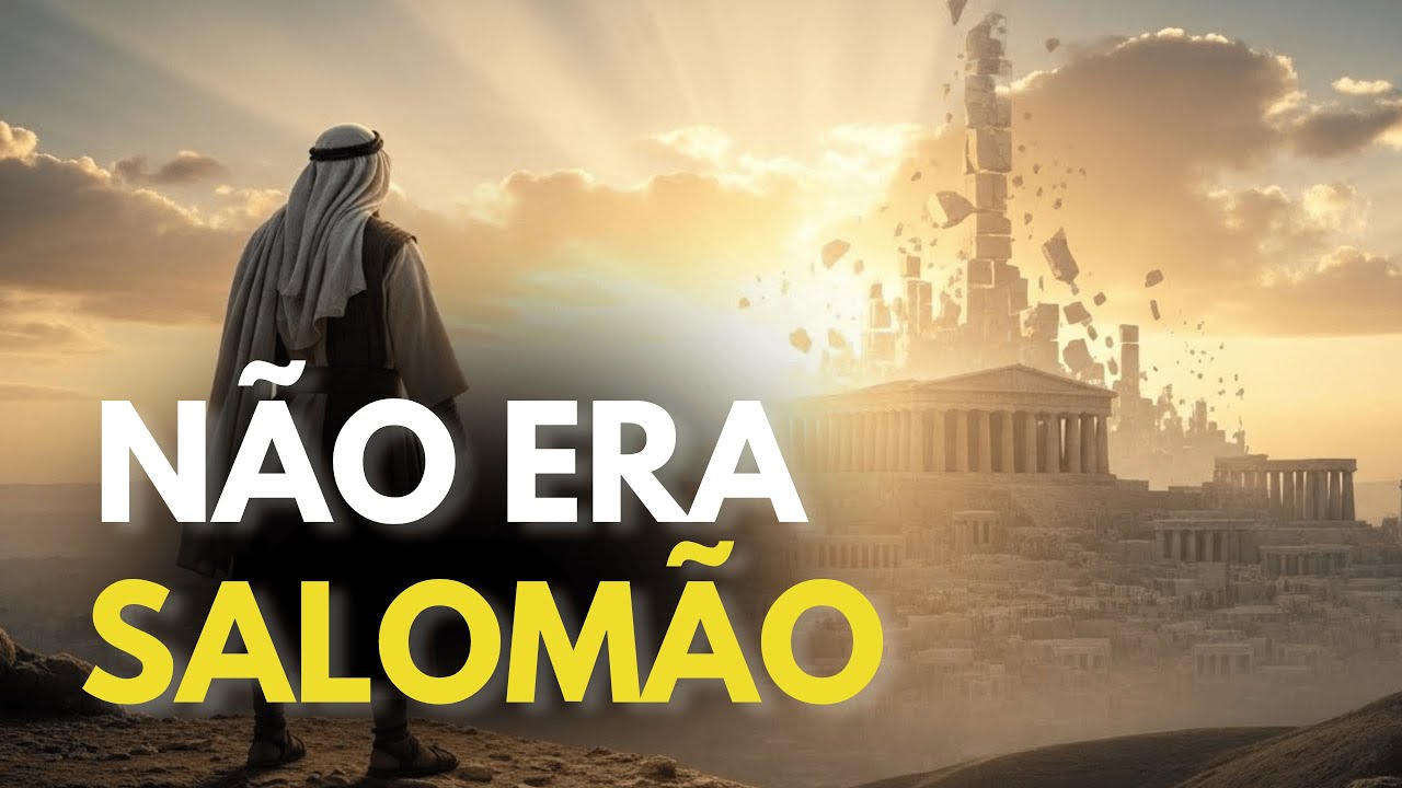 O TEMPLO QUE NÃO ERA DE SALOMÃO — A DESCOBERTA QUE CONFUNDE A BÍBLIA