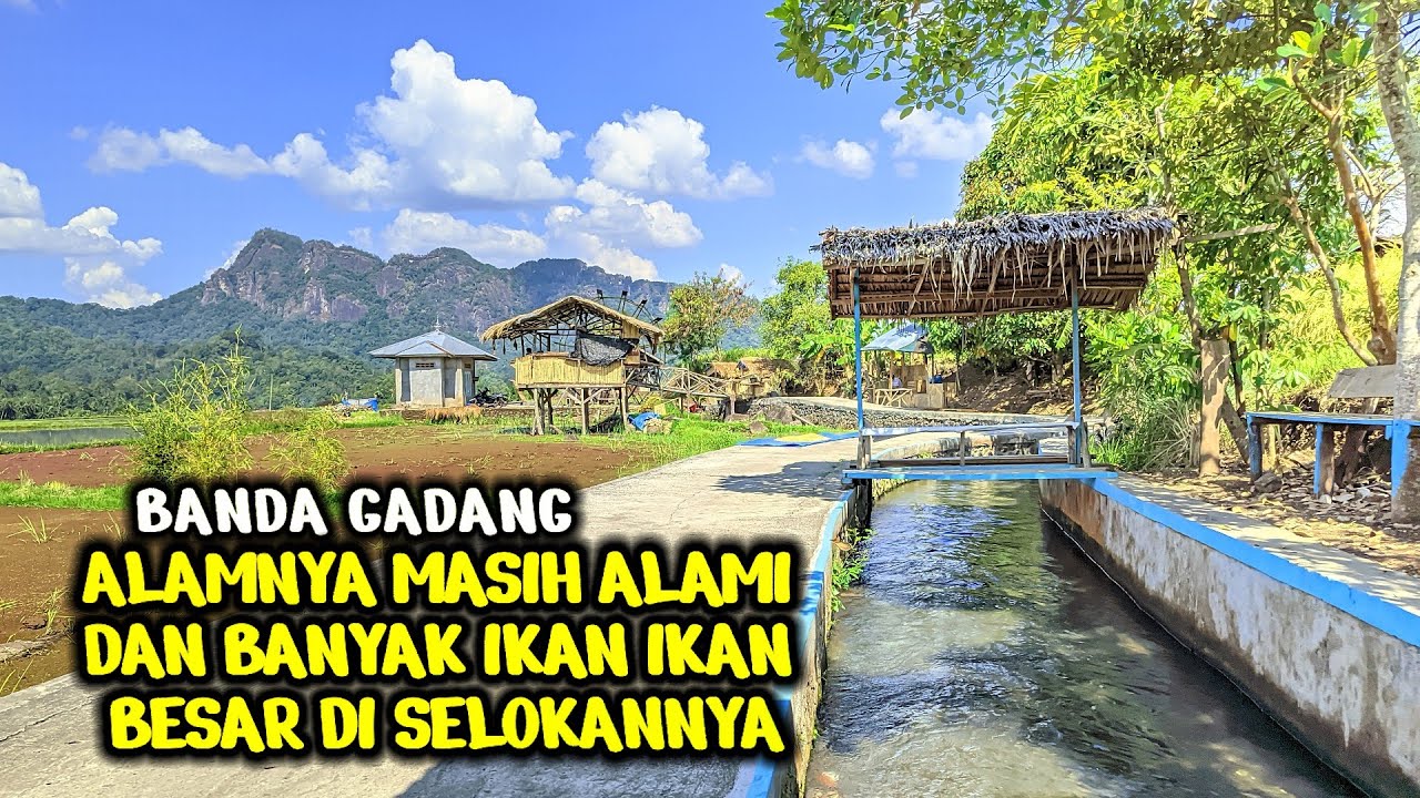 Banda Gadang,Saluran Irigasi Yg Dibuat Sedemikian Rupa Dan Kini Menjadi Tempat Wisata