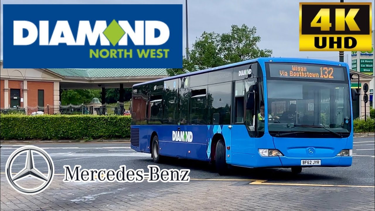 [Diamond Bus NW: 132 Trafford Centre to Wigan via Tyldesley & Atherton] Mercedes-Benz Citaro O530