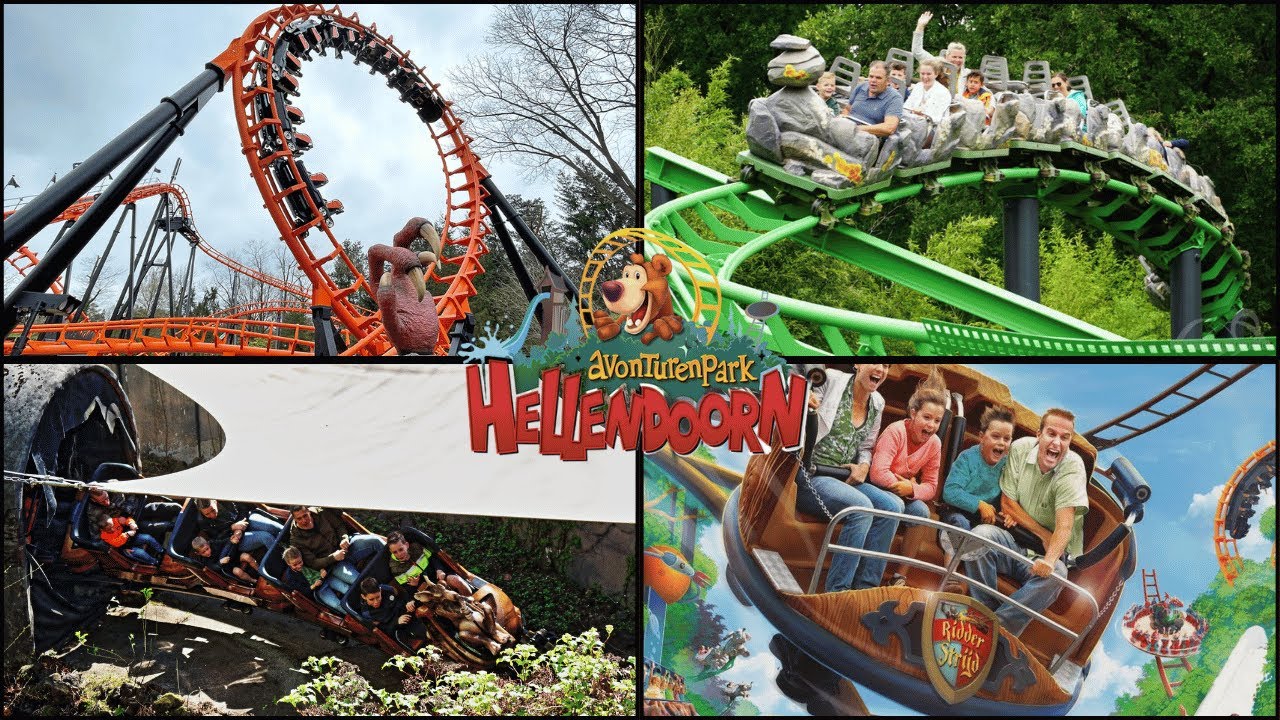 From Mild to Wild! All Roller Coasters at Avonturenpark Hellendoorn!