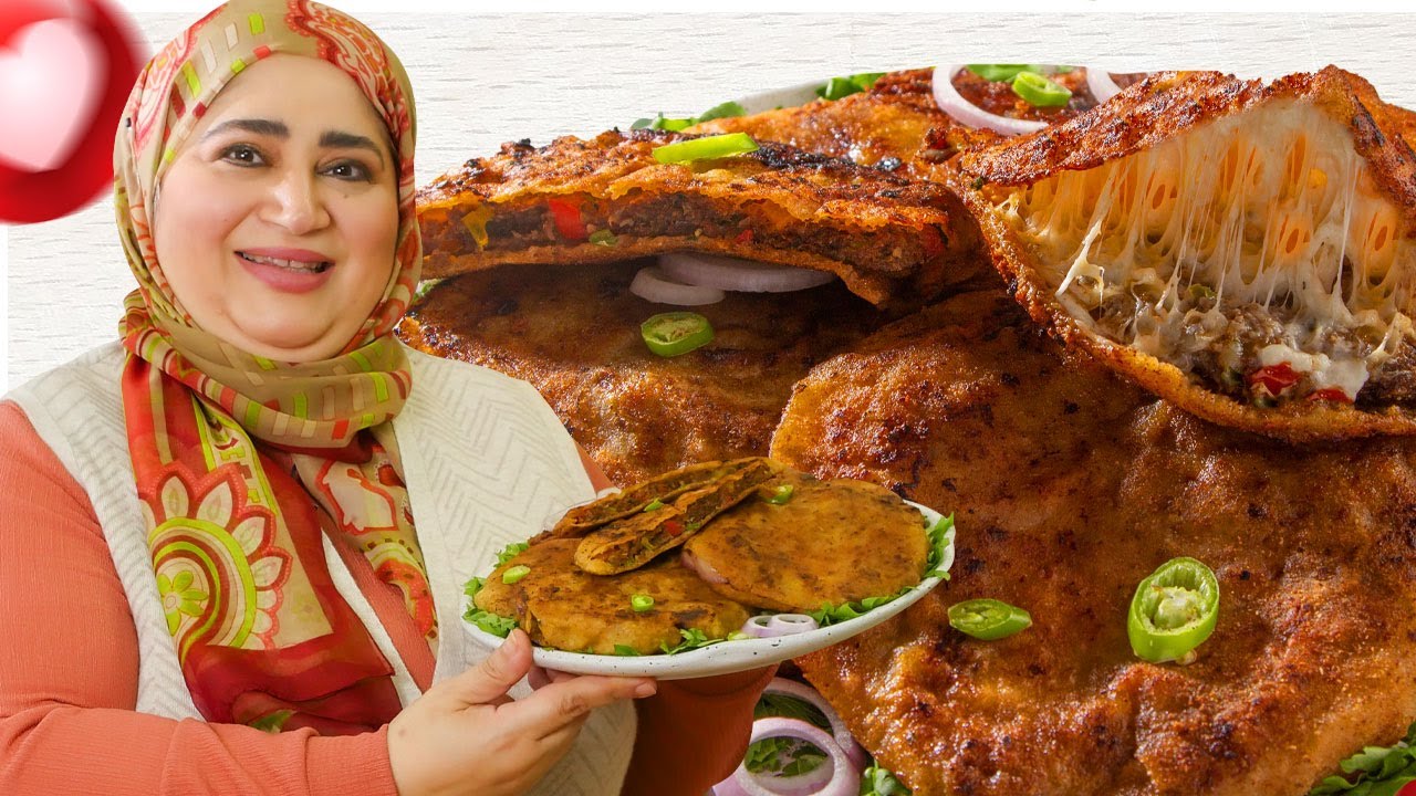 غاده مصطفي بتعمل عظمه , اسرع رغيف حواوشي احلي من بتاع بره 😍