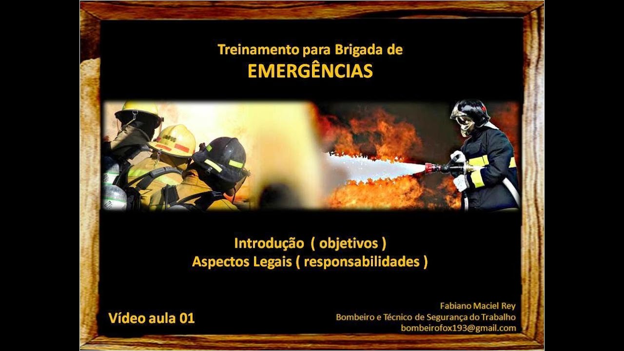 Brigada de Incêndio - Vídeo Aula 1