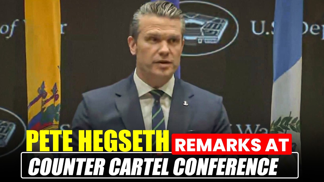 WATCH LIVE: Defence Secretary Hegseth hosts Americas Counter Cartel Conference at SOUTHCOM | USA