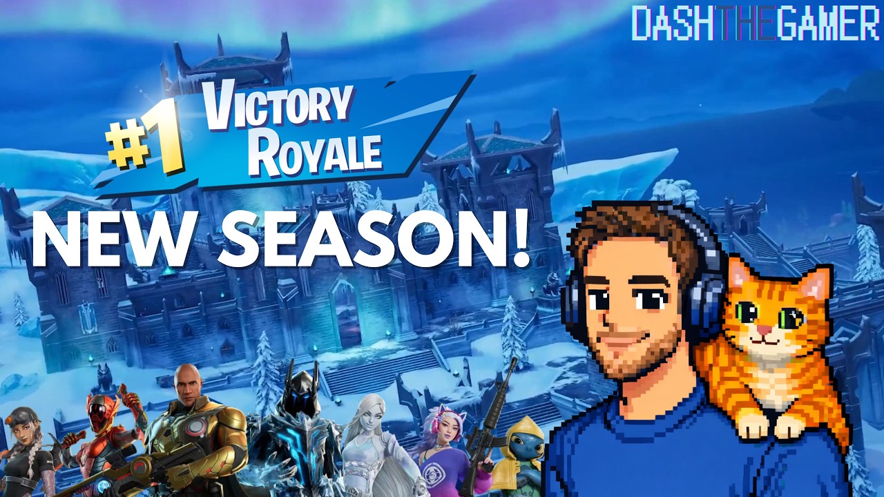 1ST WIN in Fortnite CH 7 SEASON 2!