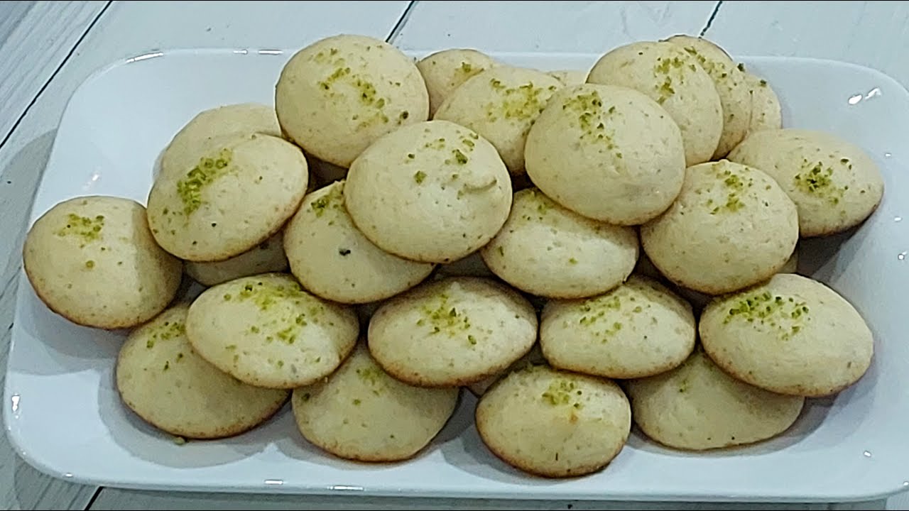فقط با یدونه تخم مرغ کلی کلوچه درست کن، کلوچه هل و گلاب
