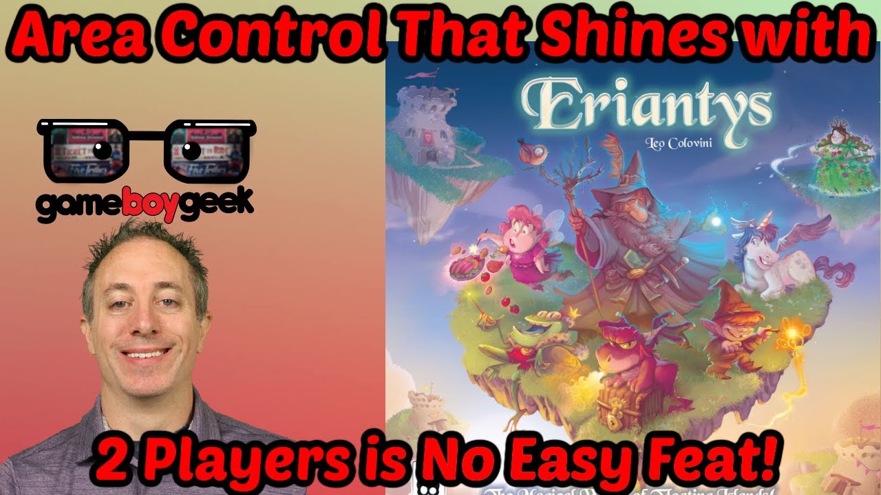 Eriantys Review- Area Control That Shines with 2 Players is No Easy Feat!