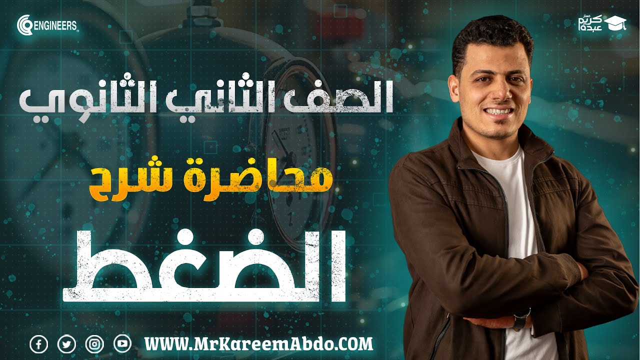 شرح وأفكار الضغط عند نقطة كاملة - تانية ثانوي - الترم الثاني #مستر_كريم_عبده #تانية_ثانوي #2025