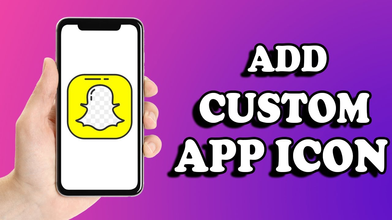 How to add a CUSTOM APP ICON in SNAPCHAT PLUS