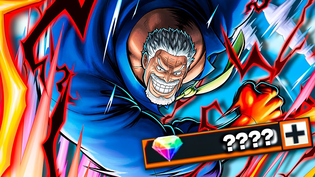 NOVO PERSONAGEM EX! GASTEI TUDO NO GARP GALAXY IMPACT NO MELHOR JOGO DE ONE PIECE PARA CELULAR...