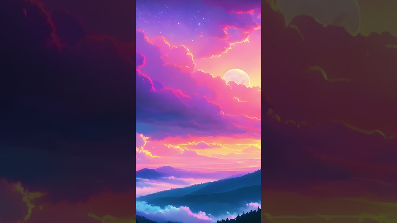 Dreamy Scenery and Chill Beats full version on channel #aesthetic #lofiaesthetic #pastelskies