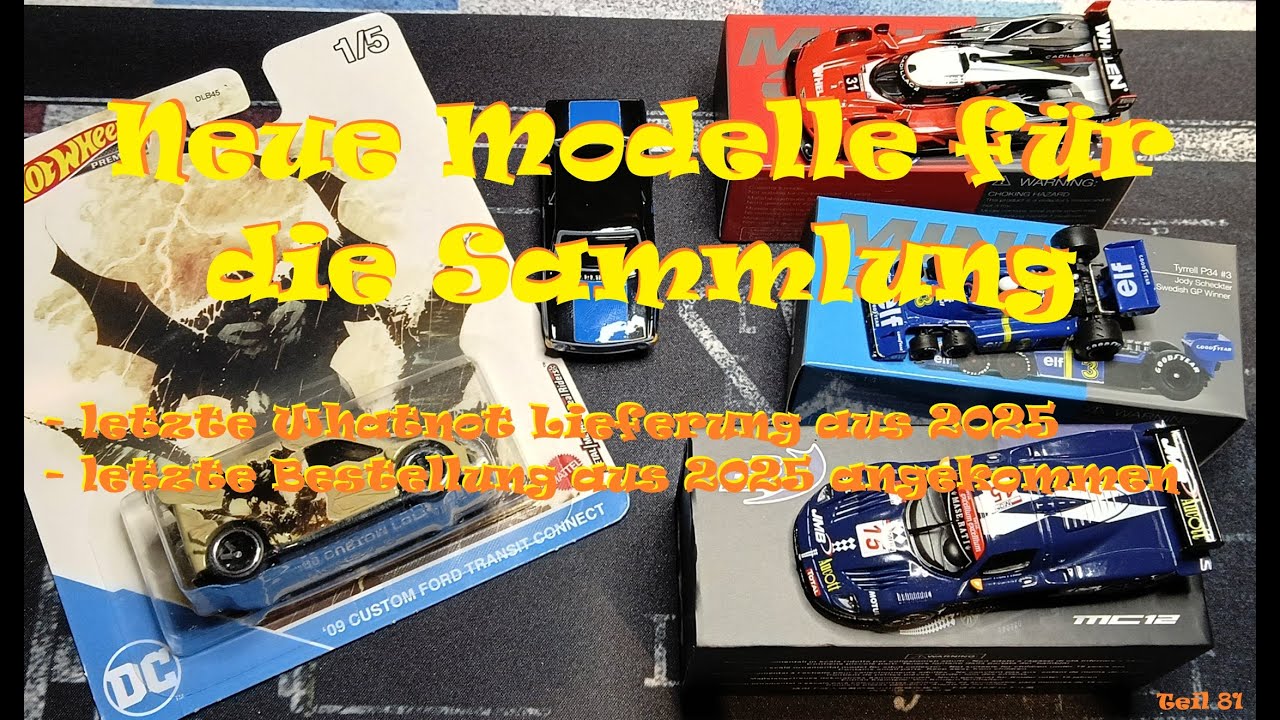 Neue Modelle für die Sammlung - letzte Lieferungen angekommen #hotwheels #minigtdiecast #bbrmodels