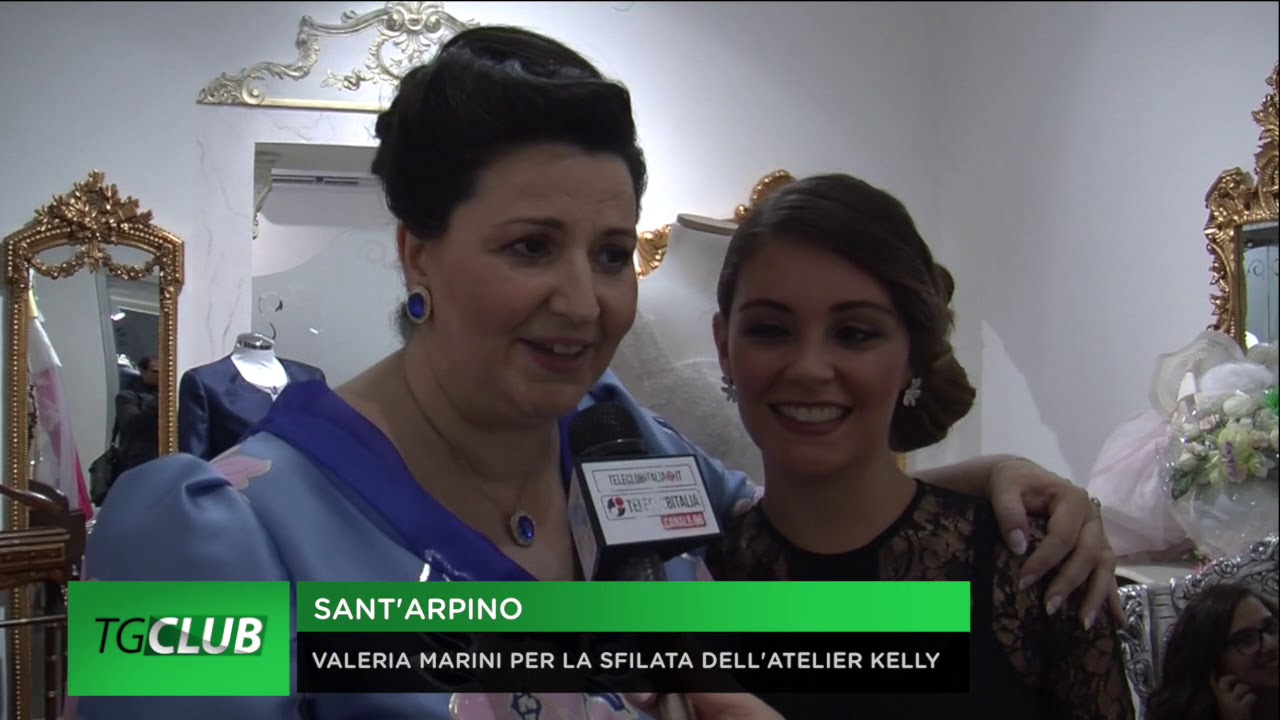Grande successo a Sant'Arpino per l'evento dell'Atelier Kelly, ospite Valeria Marini
