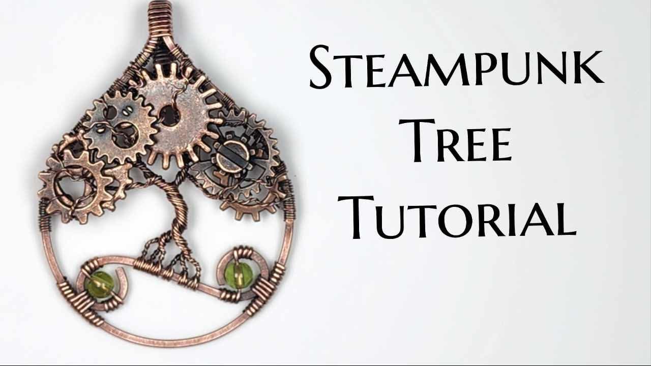 Steampunk Tree: Wire Wrapping Tutorial: DIY Jewelry