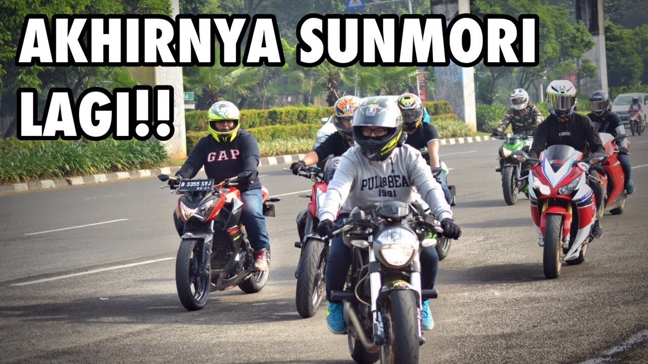 Sunmori Team Arogan - Sunmori teriseng sedunia (colekin pantat orang) HORE! #motovlog Indonesia