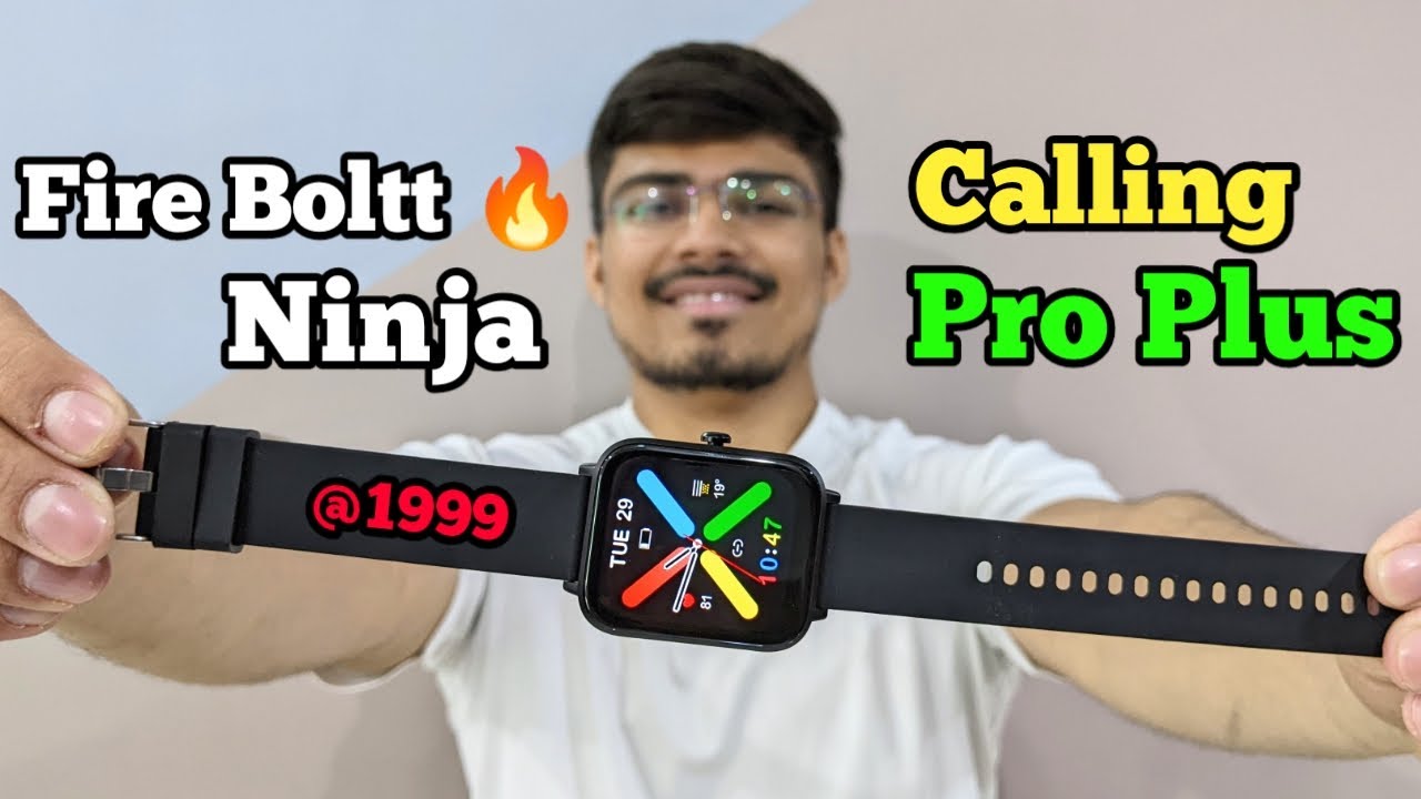 Fire Boltt Ninja Calling Pro Plus Smartwatch | Fire boltt Ninja Calling Pro Plus Review #fireboltt