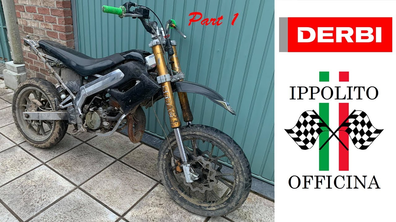 Derbi drd racing restauration part 1